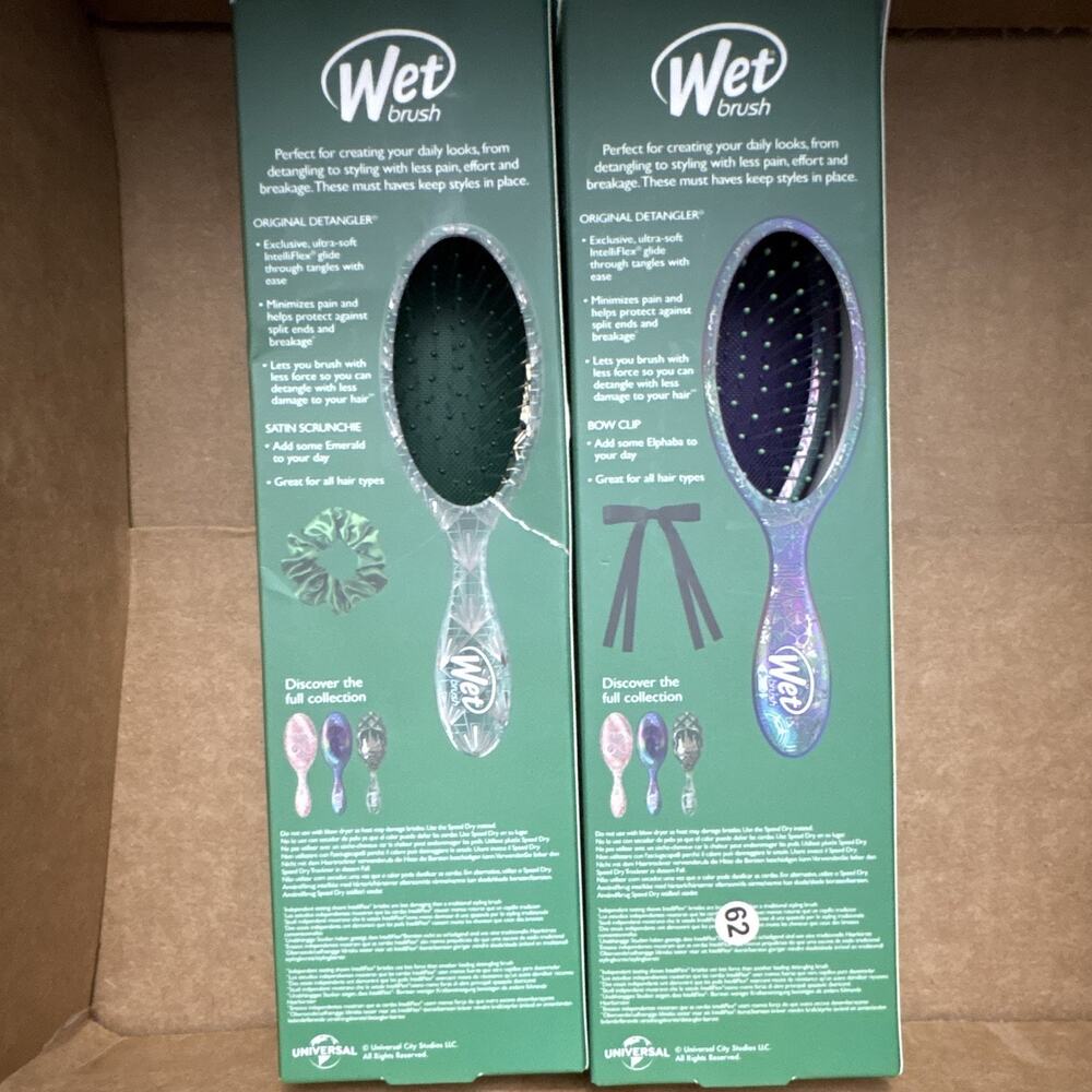 Wet Brush Wicked Original Detangler Set w/ Scrunchie & Bow Clip - Picture 4 of 5